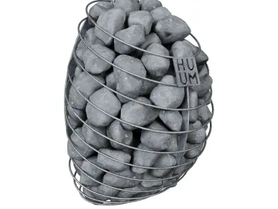 Sauna Huum Drop Heater 3D model