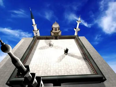 Umayyad Damascus Mosque 3D model