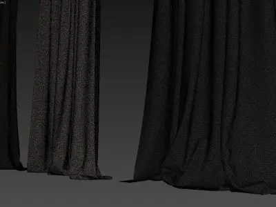 Three Curtains 20 3D model