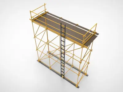 Scaffolding 3D model