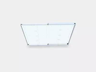 BERGSBO Pair of sliding doors Low-poly 3D model