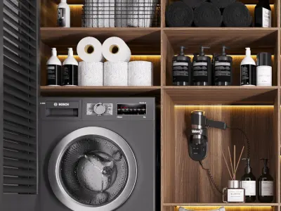 laundry room 002 3D model