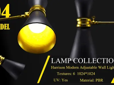 COLLECTION LAMP-CHANDELIER VOL01 3D model