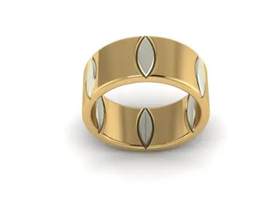 Royal Ring 3D print model