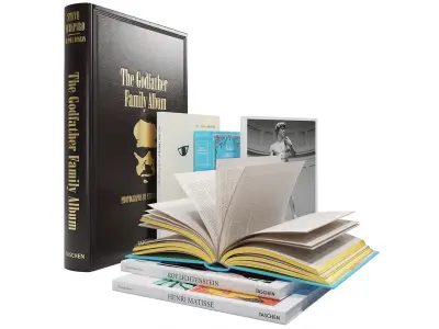 Books Set 7 3D model