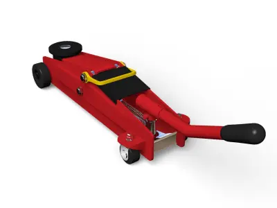 Floor jacks 3D model