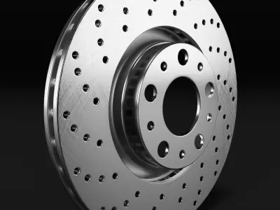 Brake Disk Rotor 3D model