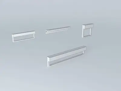 Furniture handles Free 3D model