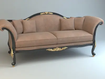 Classic Sofa 3D model
