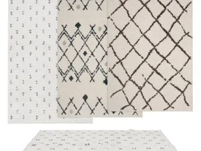 Rugs No 339 Low-poly 3D model