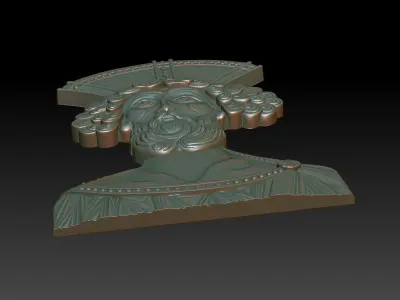 Holy Prophet King David 3d model for CNC 3D model