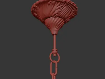 Chandelier Lodi E 1718200 G  3D model