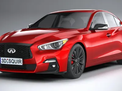Infiniti Q50 2021 3D model