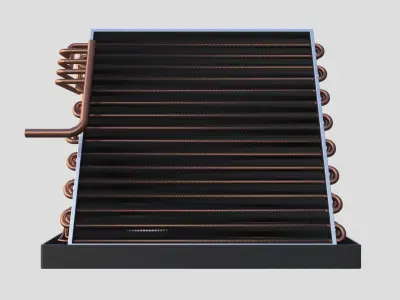 Evaporator 3D model