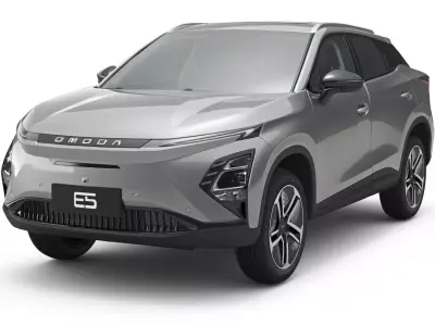 2026 Chery Omoda E5 with Interior  3D model