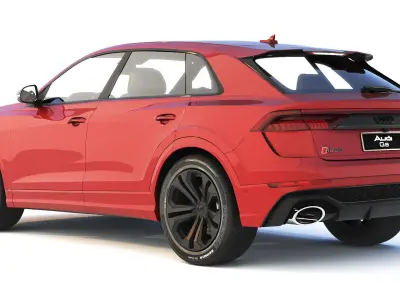 Audi Q8 RS 2020 3D model purchase