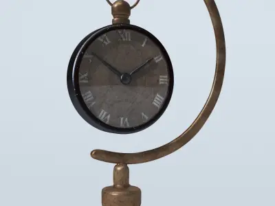 Authentic Clock 3D model