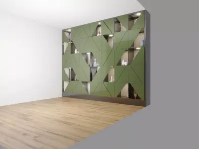 Wall decor 3D model 11