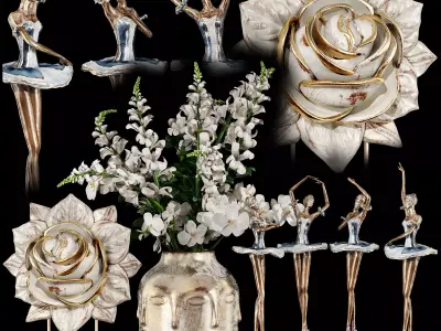 Decor set 59 3D model