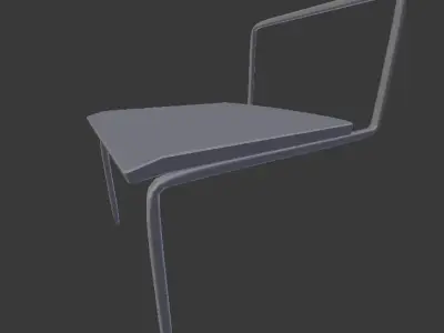 Futuristic Chair Free 3D model
