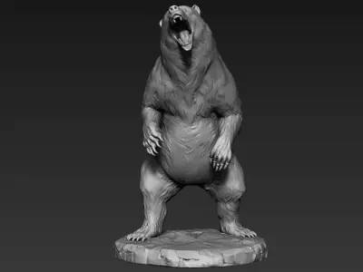Zbrush Bear 3D model