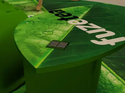 Fuze Tea Stand 3D model