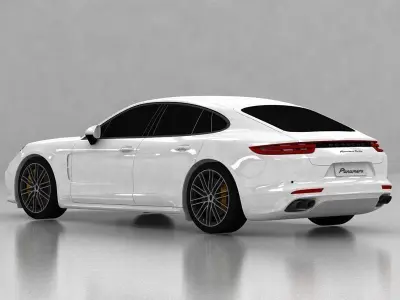 Porsche Panamera Model 2020 3D model