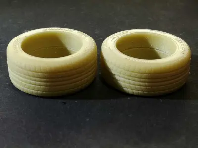 bridgestone RE71 tires 3D model