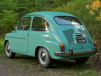 Seat 600 3D model