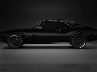 Camaro 1967 3D model 3D model