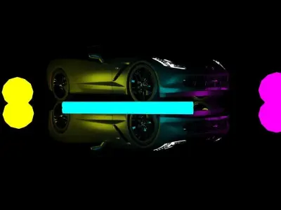 CHEVROLET CORVETTE C7 3D model