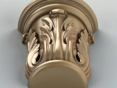 Column Capital 002 3D model