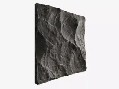 285-RockPanel piece of rock 3D model