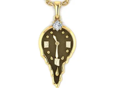 Pendant Soft watch 3D print model
