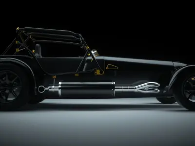 Caterham Racing 3D model