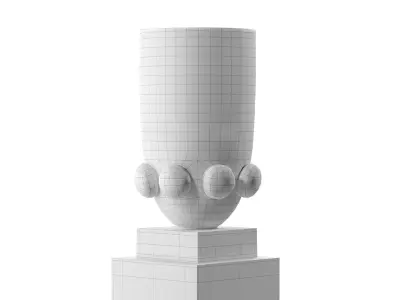 Uplighter Sculpture - Vase 3D model