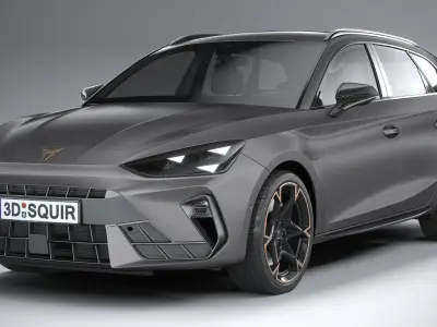 Cupra Leon Sportstourer 2025 3D model