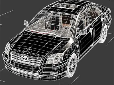 Avensis toyota corolla 3D model