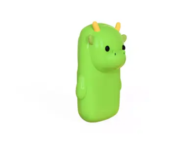 Dragon Phone Toy  Low-poly 3D model