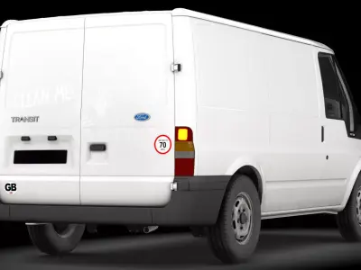 Ford Transit 2011 3D model