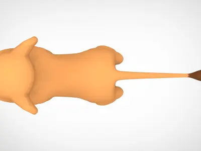 Nala Cub Low-poly 3D model