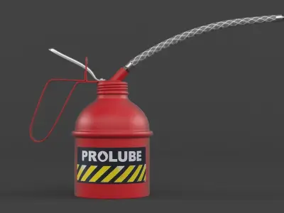 Oil Can 3D model
