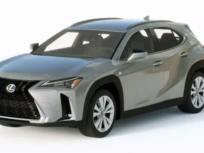 Lexus UX 2019 3D model