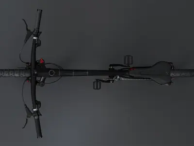 MTB CUBE AiM SL in 4 colors 3D model