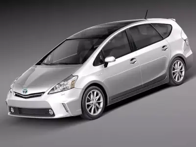 Toyota Prius V 2012 3D model