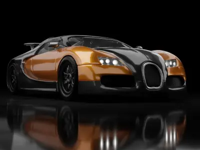 Bugatti Veyron 3D model