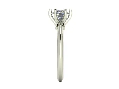 Solitaire Diamond Fashion Ring R11 3D print model