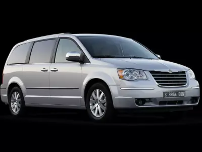 Chrysler Grand Voyager 2010 3D model