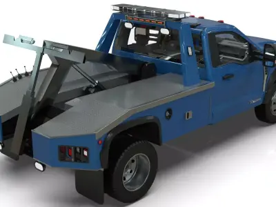 2024 F-600 TOW TRUCK 3D model