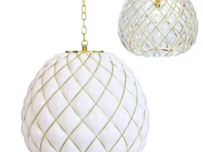 Pendant lamp Fontana Arte Style 3D model